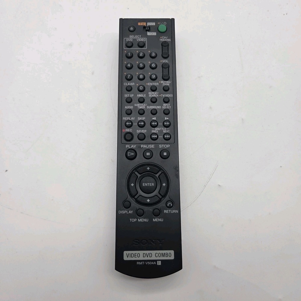 RMT-V504A Replace Remote for Sony DVD VCR Combo SLV-D380P SLV-D281P SLVD281P